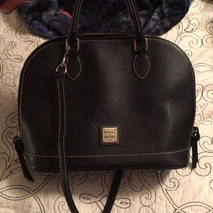 Dooney and Bourke Saffiano Zip Zip Satchel